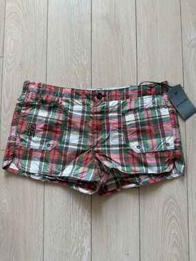 G-Star Raw Lawson Low Rise Plaid Shorts in Rosehip Women’s Size 28